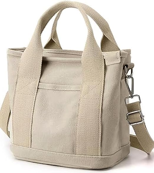 High-quality canvas shoulder bag